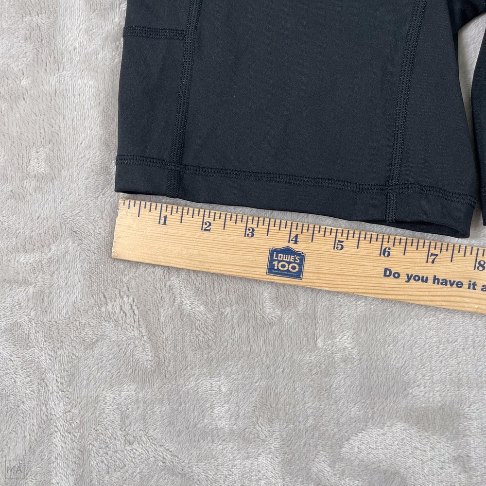 Offline By Aerie Women's Bike Shorts Activewear Athleisure Side Pockets M Black - Picture 7 of 8